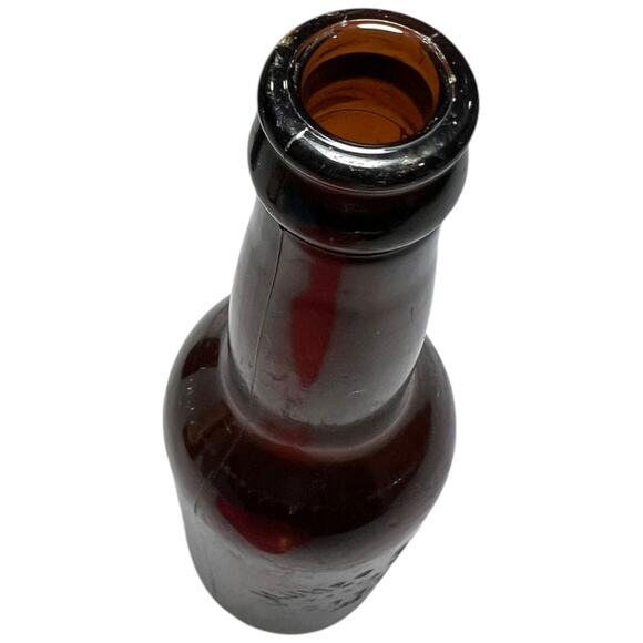 Calumet Brewing Co Registered Calumet Michigan Vintage Amber Glass - Picture 3 of 15